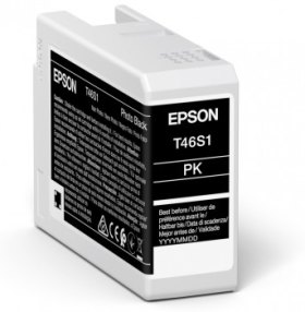 Cartucho tinta epson photo negro t46s1 ultrachrome pro 10 ink 25ml sc - p700