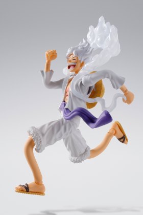 Figura tamashii nations sh figuarts one piece monkey d luffy gear 5