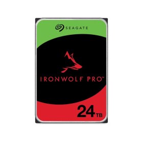Ironwolf pro st24000nt002 disco duro interno 24 tb 7200 rpm 512 mb 3.5 pulgadas seríal ata iii