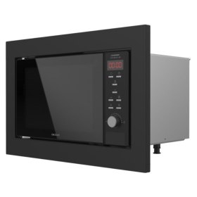Microondas cecotec grandheat 2350 built - in black 900w grill 1000w 23l