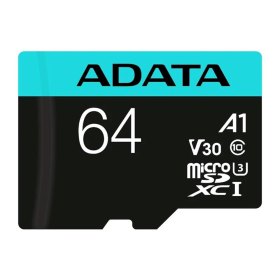 Tarjeta memoria micro sd adata 64gb cl10 + adaptador sd