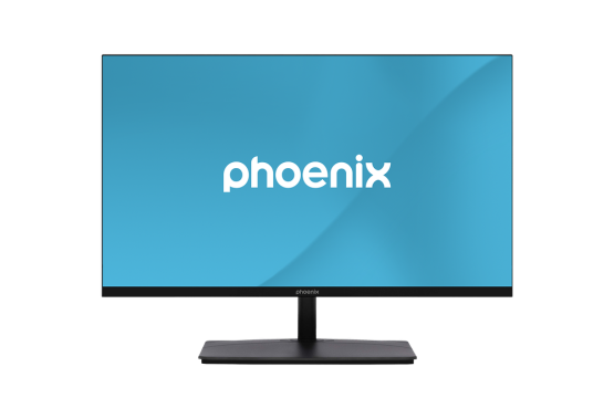 Monitor phoenix prisma 24 pulgadas full hd 100hz 5ms hdmi vga dp vesa 100x100 ips