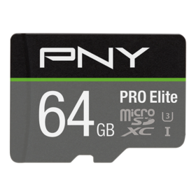 Tarjeta memoria micro sd pny 64gb elite uhs - i c10 microsdxc
