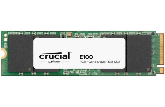 Disco duro interno solido ssd crucial e100 1tb m.2 nvme pci express 4.0