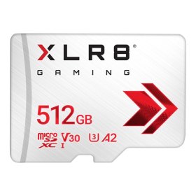 Tarjeta memoria micro sdxc xlr8 gaming pny 512gb clase 10 uhs - i u3