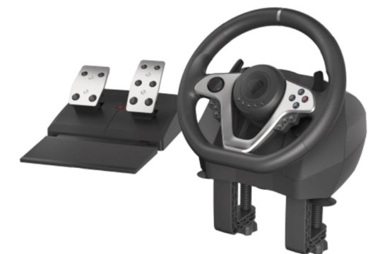 Volante y pedales genesis seaborg 400 usb mini jack