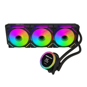 Kit refrigeracion liquida cpu keep out xwc - 360 pro argb 3x 120mm negro