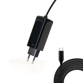 Cargador de pared tooq tqlc - usbcgan65pd - c 65w usb tipo c negro
