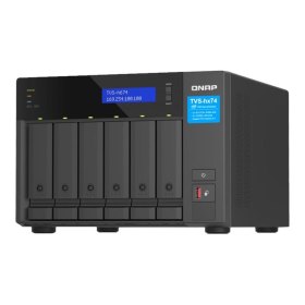 Servidor nas qnap tvs - h674 - i5 - 32g 6 bahias 32gb gibabit ethernet
