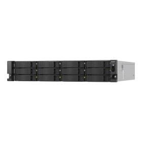 Servidor nas qnap ts - h1277axu - rp - r7 - 32g 12 bahias 2u rack 32gb gigabit ethernet