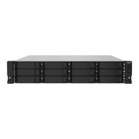 Servidor nas qnap ts - 1232pxu - rp - 4g 12 bahias 2u rack 4gb gigabit ethernet