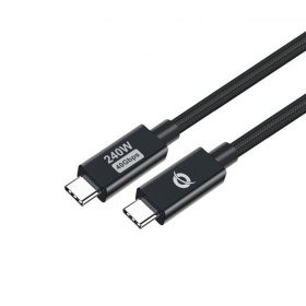 Cable usb - c conceptronic macho - macho 1.2m pd 3.1 240w 48v 5a 480mbps e - mark