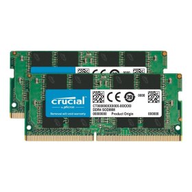 Memoria ram ddr4 32gb 2x16gb crucial - sodimm - 3200mhz - pc4 - 25600 - cl22 - 1.2v