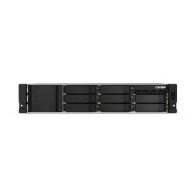 Servidor nas qnap ts - 873aeu - rp - 4g 8 bahias 2u rack 4gb gigabit ethernet