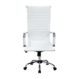 Silla de oficina equip 651017 blanca ergonomica respaldo alto