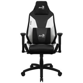 Silla gaming aerocool admiral negra - blanca