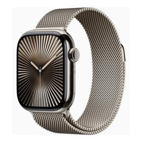 Smartwatch apple watch series 10 gps + cell 42mm natural titanium milanese loop m - l