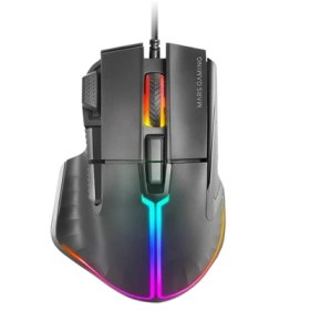 Mouse raton mars gaming mmxt rgb 12800 dpi ergonomico