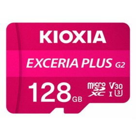 Tarjeta memoria micro sd kioxia 128gb exceria plus g2 w - adaptador