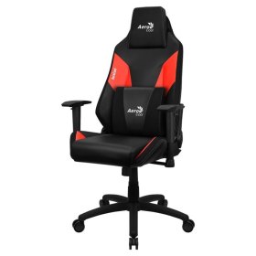 Silla gaming aerocool admiral negra - roja
