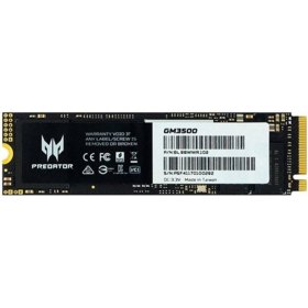 Disco duro interno ssd acer predator gm3500 2tb m.2 pcie