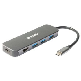 Docking station d - link dub - 2333 usb tipo c 5 en 1