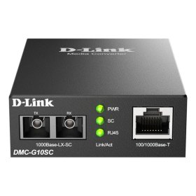 Convertidor de medios monomodo d - link dmc - g10sc