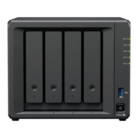 Servidor nas synology disk station ds925+ 4gb 4 bahias gigabit ethernet