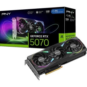 Tarjeta grafica pny rtx 5070 oc 12gb gddr7 argb
