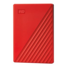 Disco duro externo hdd wd western digital 2tb my passport usb 3.2 rojo