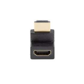 Adaptador hdmi 4k lanberg macho - hembra angulo arriba