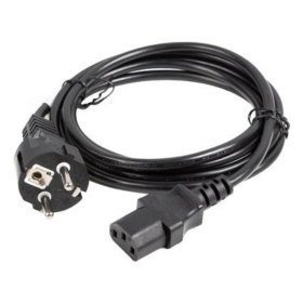 Cable de alimentacion lanberg schuko cee 7 - 7 a iec320 c13 vde 1.8m