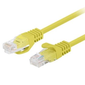 Cable red lanberg latiguillo cat.6 u - utp 7.5m amarillo fluke passed