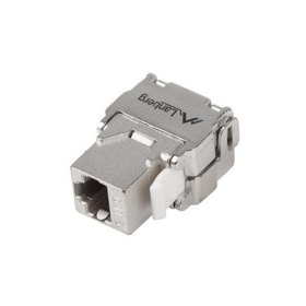 Conector keystone lanberg toolless rj45 a lsa cat.6 s - ftp 180 grados