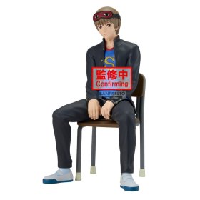 Figura banpresto gintama mr.ginpachi's zany class desk sogo okita 16cm