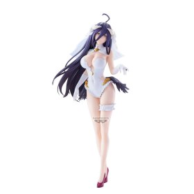 Figura banpresto overlord glitter&glamours albedo wedding ver. 27cm