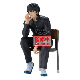 Figura banpresto gintama mr.ginpachi's zany class desk toshiro hijikata 16cm