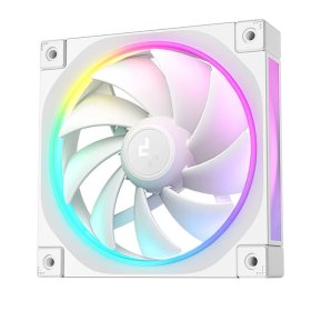 Ventilador caja deepcool fl12r argb 120mm blanco
