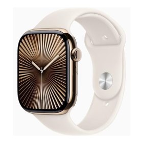 Smartwatch apple watch series 10 gps + cell 46mm golden titanium s - m