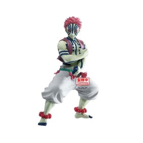 Figura banpresto demon slayer kimetsu no yaiba grandista akaza 22cm