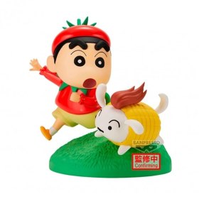 Figura banpresto crayon shinchan vignette vegetable costume 10cm
