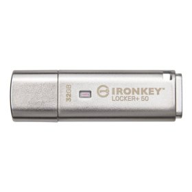 Memoria usb 3.2 kingston 32gb ironkey locker+50