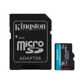 Tarjeta memoria micro secure digital sd xc 1tb kingston canvas go! plus clase 10 uhs - i u3 + adaptador sd
