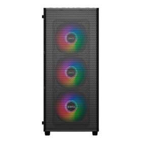 Caja ordenador gaming unykach mir 100 atx argb cristal templado negro