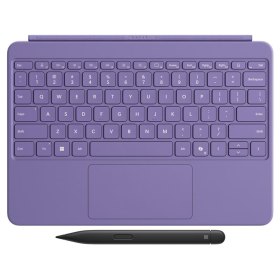 Teclado microsoft surface pro 12 pulgadas + pen violeta