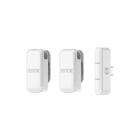 Microfono inalambrico rode micro c blanco