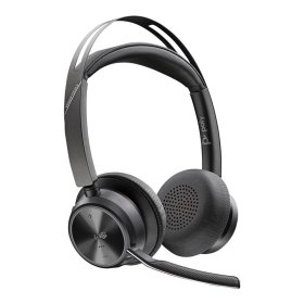 Auriculares poly voyager focus 2 inalambrico negro