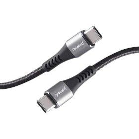 Cable usb tipo c intenso 1.5m - macho - macho - negro
