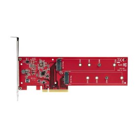 Tarjeta de interfaz startech dual - m2 - pcie - card - b