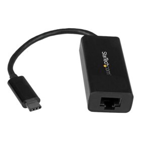 Adaptador usb tipo c a rj45 startech macho - hembra - negro
